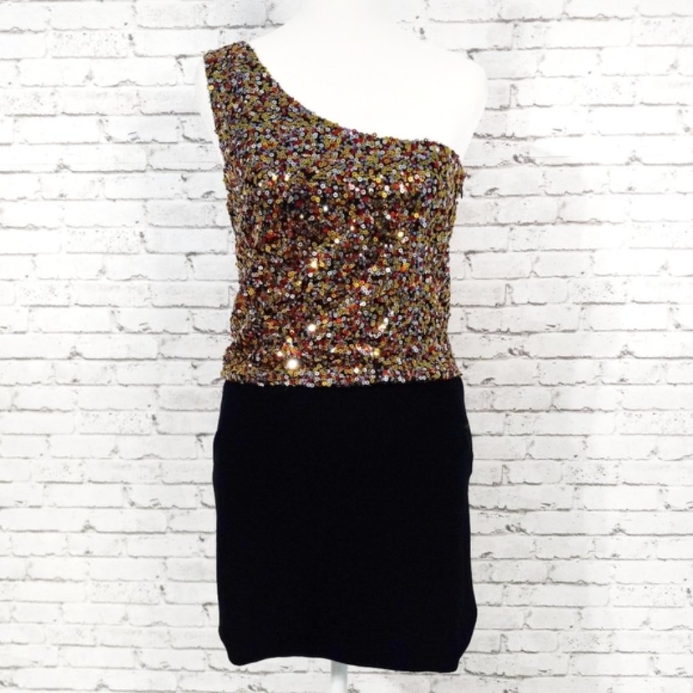Sugarlips Sequin and Black Dress
